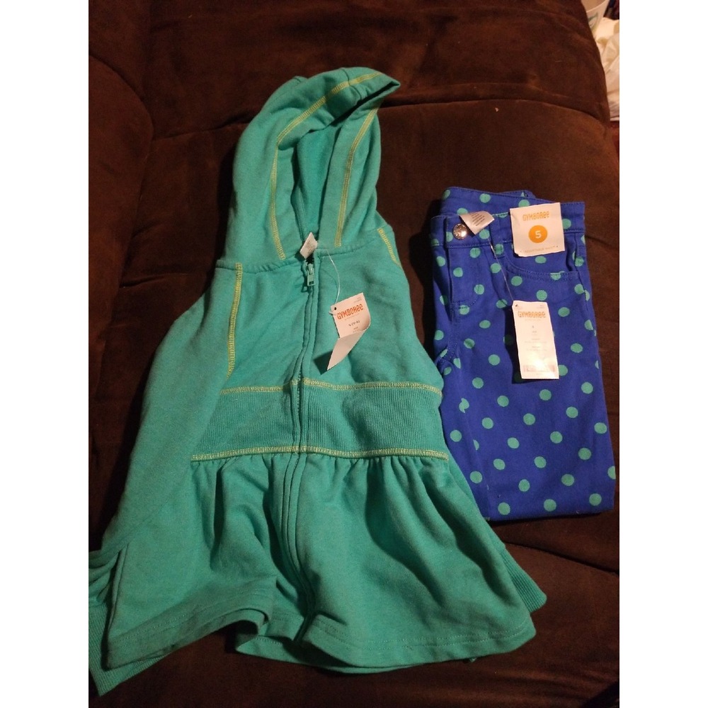Gymboree color happy outfit 5‎ 6 nwt